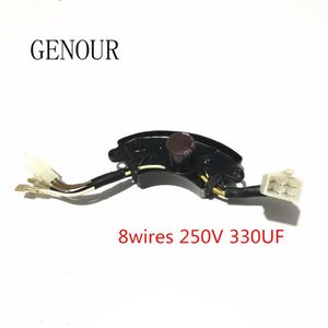 2kw3kw drie fase automatische spanningsregelaar avr voor generator verstelbare benzine generator avr 8 lijnen sk8500w pk7500w285o