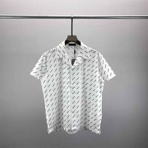 2 Designers de luxo camisas moda masculina tigre carta v camisa de boliche de seda camisas casuais homens fino ajuste manga curta vestido camisa M-3XL # 1074
