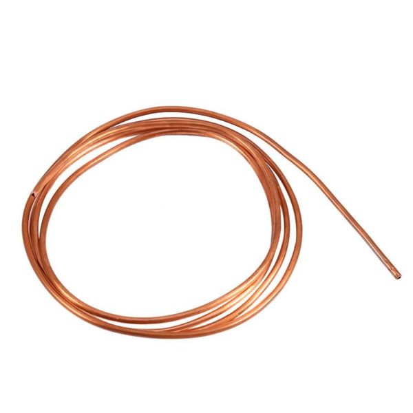 Envío gratuito 2 M * 10 piezas tubo de cobre blando OD 4mm x ID 3mm para refrigeración plomería tubo redondo de cobre Ksfta