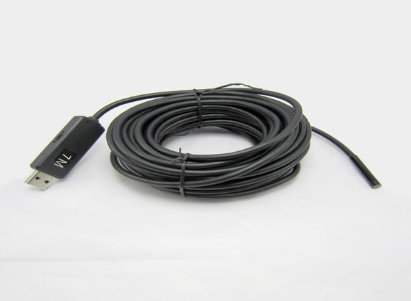 2m 5m 7m USB Mini étanche de voiture étanche Endoscopio Tube mini caméra 7 mm de diamètre 6LED Endoscope USB Borescope5986743