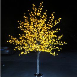 2m 6,5 ft Hoogte LED Artificial Cherry Blossom Trees Christmas Light 1248pcs LED -lampen 110/220VAC Regendichte Fairy Garden Decor