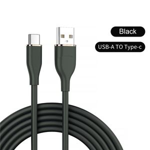 Câble USB A vers Type C PD de 2M 66W, cordon de chargeur rapide, fil USBC 6A, pour Xiaomi, Samsung, Huawei, Macbook, iPad
