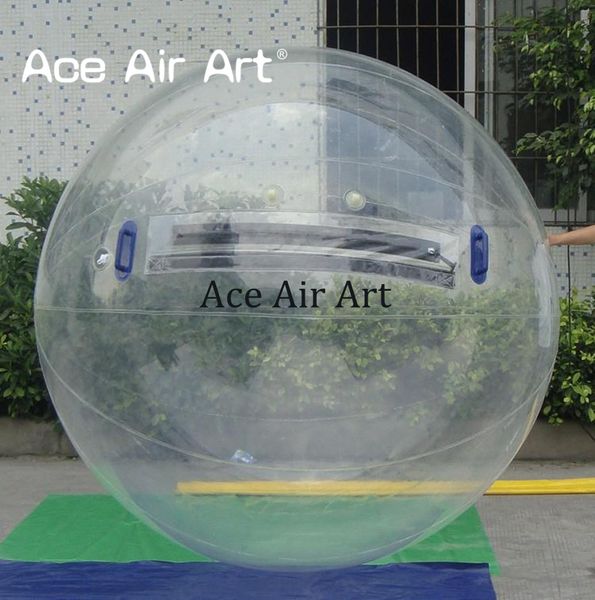 Boule d'eau gonflable de 2 m de diamètre pour adulte de couleur personnalisée de haute qualité baule de hamster humain sans pompe à air