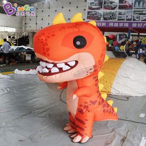 2m hoogte feest evenement parade decoratie opblaasbaar dinosaurus kostuum cartoon dierendoek buitenreclame met luchtblazer speelgoed