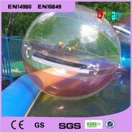 2m Boule de peinture de mange gonflable Inflataer Boule de marche d'eau marche sur balle d'eau ballon d'eau zorb ball 240411