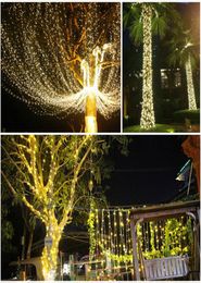 Guirnaldas de luces LED de 2M, alambre plateado, guirnaldas navideñas, adorno de luces de hadas, decoraciones navideñas para el hogar, habitación, decoración de fiesta, buena 6928106