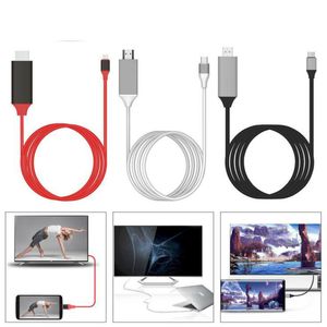 Câble USB-C 3.1 4K Type C vers HDTV 1080P, adaptateur 30Hz pour Samsung S8 Plus S8 + S9 S10 S23 S21 note 10 20, 2M