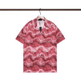2men designer chemises Summer Shoort Sheve Casual Shirts Fashion Polos Place Style Breathable Tshirts Tees Clothingm-3xlq12