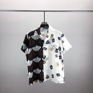 2Men Designer Shirts Zomer Casual Shirts Met Korte Mouwen Mode Losse Polo's Strand Stijl Ademende T-shirts Tees ClothingQ226