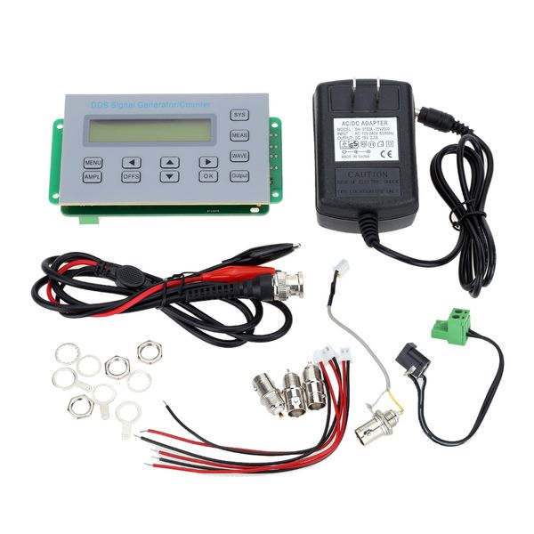 Freeshipping 2MHZ DDS Fonction Générateur de signaux Compteur de fréquence Synchronisé TTL / Impulse Signal Fréquence de sortie Panneau de balayage