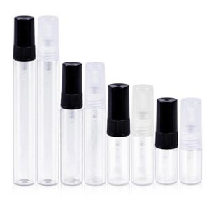 2 ml 3 ml 5 ml 10 ml Botella de spray de niebla de vidrio Botellas de perfume recargables Vial de muestra vacío Envase cosmético de viaje portátil 1840926