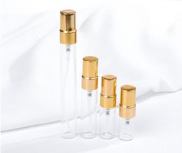 2ml 3ml 5ml 10ml Mini Pocket Glass Perfume Spray Bottle Portable Pen Shape Pump Bottle In