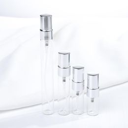 Mini flacon pulvérisateur de parfum de poche en verre, 2ml, 3ml, 5ml, 10ml, en forme de stylo, Portable, à pompe, en Stock, ZZ