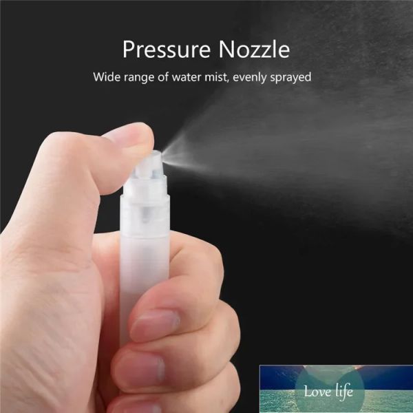 2ml 3ml 5ml 10ml Bouteille de parfum en plastique PET Bouteille de pulvérisation rechargeable vide Petit atomiseur de parfum Flacons d'échantillons de parfum clairs transparents Classique