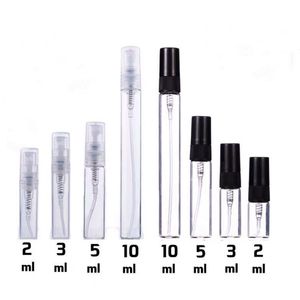 2 ml 3 ml 5 ml 10 ml en verre en plastique Mis de brouillard Parfum Perfume Petit parcelle d'atomiseur de voyage