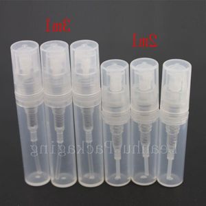 2 ml 3 ml 5 ml mini bouteille en plastique vide de pulvérisation de brume de parfum, bouteille de stylo d'échantillon, petit atomiseur de parfums conteneur de flacon de pulvérisateur de 2 cc Fednf