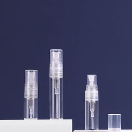 2 ml 3 ml 5 ml transparante mini-spuitfles lege duidelijke navulbare reizen parfum verstuiver draagbare glazen flesjes