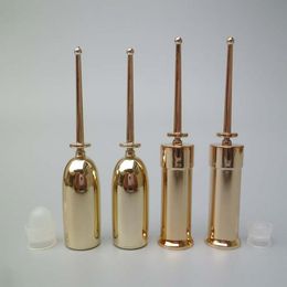 2 ml 3 ml Gouden Airless-fles voor lotion / emulsie / oogserum / essentie / whitening monster test huidverzorging cosmetische verpakking