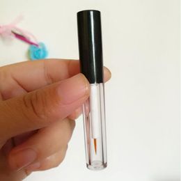 Tubo delineador de ojos de 2 ml y 4 ml, cotainer cosmético, contenedor de pestañas, contenedor de uñas, tubo vacío de maquillaje, botella de plástico nueva SN4160