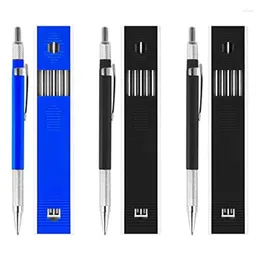 2 mm mechanische potloden en potloodstiftenset