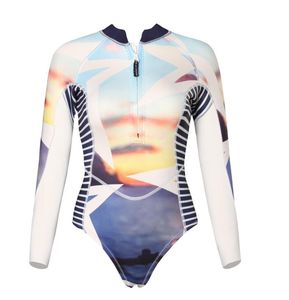 2 mm Néoprène Wetsuit Femmes One Piece Long Man Man Garde éruption cutanée Scuba Scuba Scuba