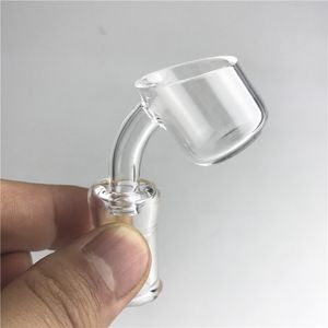 2mm Dikke Mini Quartz Domeloze Banger Nail Water Pijpen met Korte Hals 10mm 14mm 18mm Male Vrouw voor Glas Oil Rigs Bongs