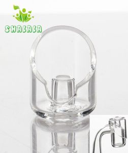 2mm3mm d'épaisseur Quartz Carb Cap Accessoires pour fumer avec un trou d'airForme spéciale de bord Fit 22mm Bol Domeless Banger Nail 3836491341