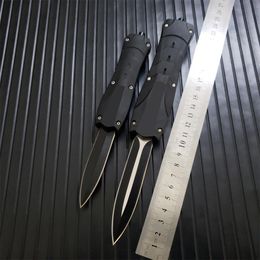 2 Modelos 3300/3300BK Cuchillo 440c hoja ABS Mango Automático Bolsillo Auto Caza Campamento Táctico HK C07 3310 3400 BM42 535 Regalo de Navidad Cuchillos Herramientas EDC