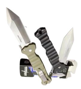 2Models Cold Steel 23GVG Inmortal Voyager Knife CTSXHP Satin G10 Manejo de tácticas de caza al aire libre Camping Survival Self9265877