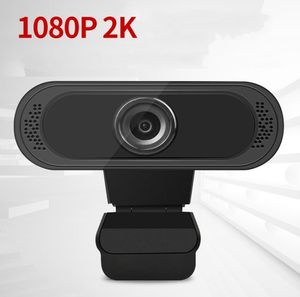 2MP 2K 1080P HD USB Webcam Verstelbare PC Computer Laptop Webcamera met Microfoon voor Live Broadcast Online Video Lesgeven