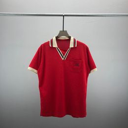 2New Fashion Londen Engeland Polo Shirts Heren Ontwerpers Polo Shirts High Street Borduren Afdrukken T-shirt Mannen Zomer Katoen Casual t-shirtsQ144