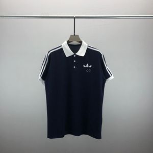 2New Fashion Londen Engeland Polo Shirts Heren Ontwerpers Polo Shirts High Street Borduren Afdrukken T-shirt Mannen Zomer Katoen Casual t-shirtsQ135