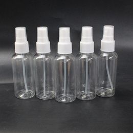 2oz Pet Clear Perfume Flessen Hervulbare Sample Reizen Vial Lege Spray Atomizer Flessen 60ml Cosmetische Verpakking Container