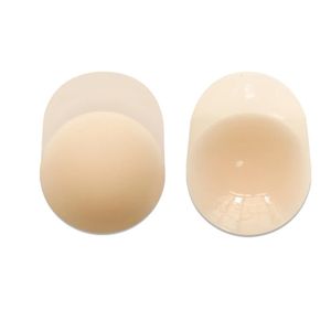 2pair Silicone Mestor Rehaudement Tapé adhésif Adhésif Adhésif Push Up Brass Invisible Boutelle Back Brass Pâte Couvre-coussin doux 240507