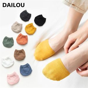 2 paires Lot Kawaii femmes avant-pied chaussettes couleur bonbon talons hauts invisibles demi-paume chaussettes mignon tendance drôle respirant Cotton1248V