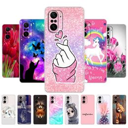 Pour Xiaomi POCO F3 étui 5G Version mondiale couverture arrière sur Poco F 3 6.67 ''POCOPHONE silicone souple TPU sacs de protection