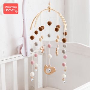 2 ST BABY MOBILE HANGER DIY Houten Baby Wieg onvoltooide Houten Handgemaakte Speelgoed Mobiele Hanger Frame Mobiele Decoratieve Kindergoederen LJ201114