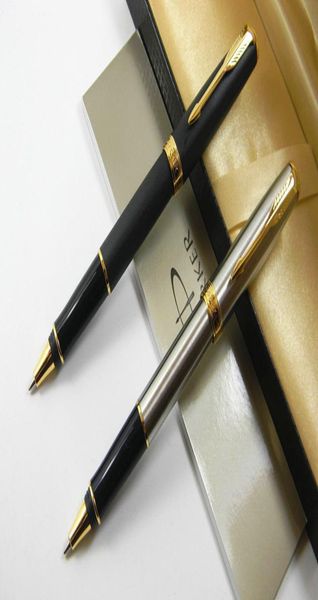 Parker Sonnet – Clip flèche dorée, 2 pièces, plume de 05mm, cadeau, stylo à bille roulante, 9964830