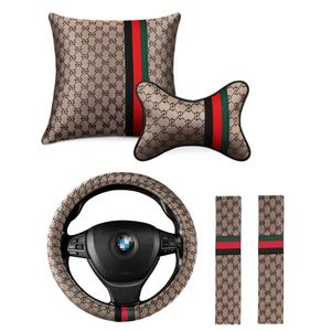 2pc Fiber hemp Car Sefety Seat Belt cover protect Child Headrest Seatbelt Cushion isofix Seat belt Shoulder Pads AutoAccessories