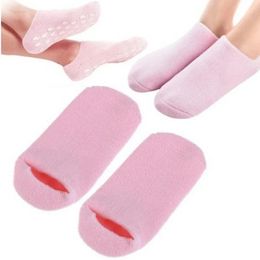2 piezas de cuidados de pie de pie calcies de gel hidratantes exfoliantes de piel suave seca calcetines pedicura de tacón duro reparación de protector de piel