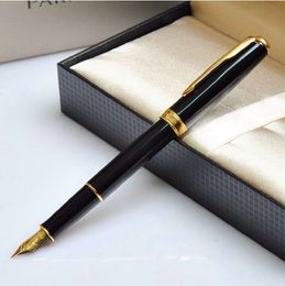 2pc cadeau Parker sonnet zwart met gouden trim m nib fountain pen crayons pen