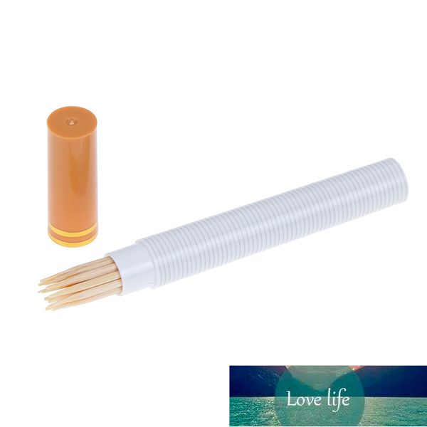 2Pc Mini boîte à cure-dents En Plein Air Portable Cigarette Forme Secret Stash Détournement Porte-Cure-Dents Cure-Dent Conteneur Cas houders