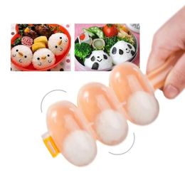 2pc/set creatividad moldes de pelota de arroz fabricante de moho de sushi bricolaje de sushi de sushi fabricantes accesorios de bento elementos de envío gratis