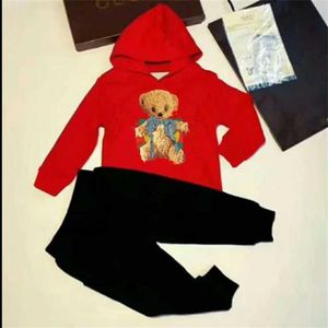 2 st Peuter Baby Jongens Kleding Sets T-shirt Broek Kinderen Sportkleding kinderkleding herfst designer 1-8Years325A