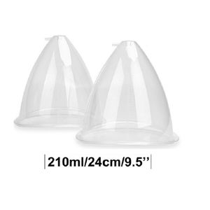 2 pièces XXXL 210ML tasses de levage de sein sous vide levage de hanche fesses cul Massage du sein grande taille ventouse sous vide élargissement du sein minceur