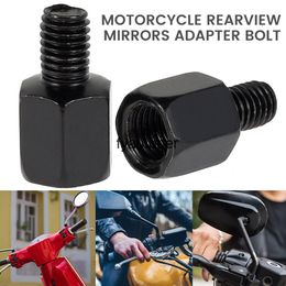 Perno adaptador de espejos retrovisores para motocicleta, 2 uds., 10mm LH a 8mm RH