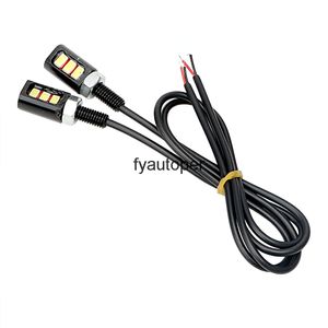 2 uds 12V LED 5630 SMD luz de matrícula de coche-estilo accesorios traseros de motocicleta tornillo lámpara