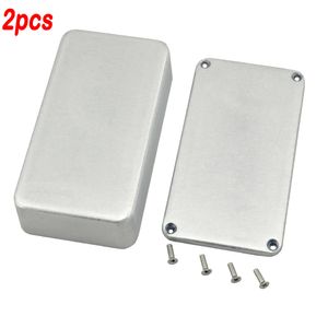 2PCS 1590B Series Stomp Box en aluminium pour pédale d'effets de guitare