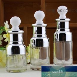 2 stks 20/30 / 50 ml glas druppelaar make-up fles lege cosmetische parfum vloeibare dispenser navulbare opslagflessen potten fabriek prijs expert ontwerp kwaliteit laatste