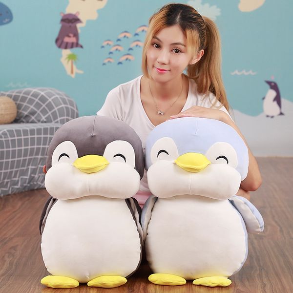 2 pièces 30 cm mignon doux pingouin jouets en peluche doté de dessin animé Animal poupée FashionToy pour enfants bébé belles filles cadeau d'anniversaire de noël